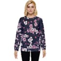 Sakura Flower Flowers Floral Flora Nature Hidden Pocket Sweatshirt View1