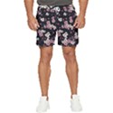 Sakura Flower Flowers Floral Flora Nature Men s Runner Shorts View1