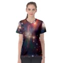 Astrology Astronomical Cluster Galaxy Nebula Women s Sport Mesh Tee View1