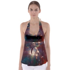 Astrology Astronomical Cluster Galaxy Nebula Babydoll Tankini Top by danenraven