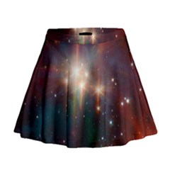 Astrology Astronomical Cluster Galaxy Nebula Mini Flare Skirt by danenraven