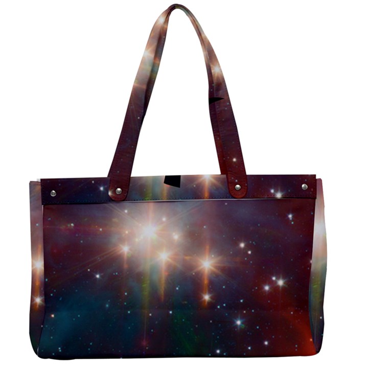 Astrology Astronomical Cluster Galaxy Nebula Canvas Work Bag