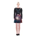 Astrology Astronomical Cluster Galaxy Nebula Suspender Skater Skirt View2