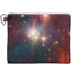 Astrology Astronomical Cluster Galaxy Nebula Canvas Cosmetic Bag (xxxl) by danenraven