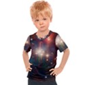 Astrology Astronomical Cluster Galaxy Nebula Kids  Sports Tee View1