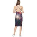 Astrology Astronomical Cluster Galaxy Nebula Bodycon Cross Back Summer Dress View2