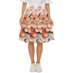 Sakura Flowers Flower Pink Blossom Spring Classic Short Skirt by danenraven