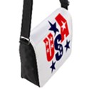 Usa Stars Fourth Of July Symbol America Usa Stars Removable Flap Cover (S) View3