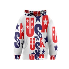 Usa Stars Fourth Of July Symbol America Usa Stars Kids  Pullover Hoodie