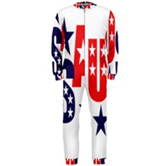 Usa Stars Fourth Of July Symbol America Usa Stars Onepiece Jumpsuit (men)