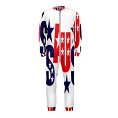 Usa Stars Fourth Of July Symbol America Usa Stars Onepiece Jumpsuit (kids)