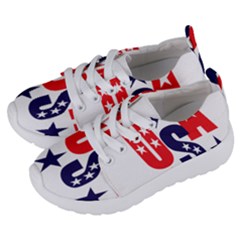 Usa Stars Fourth Of July Symbol America Usa Stars Kids  Lightweight Sports Shoes by Wegoenart