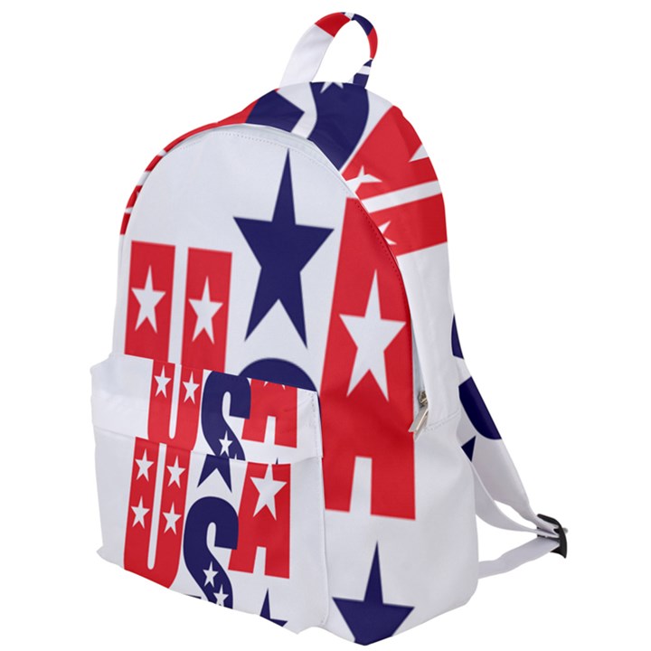 Usa Stars Fourth Of July Symbol America Usa Stars The Plain Backpack