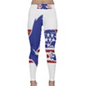 Usa Flag Eagle Symbol American Bald Eagle Country Classic Yoga Leggings View1