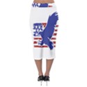 Usa Flag Eagle Symbol American Bald Eagle Country Midi Pencil Skirt View2