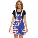 Usa Flag Eagle Symbol American Bald Eagle Country Apron Dress View1