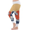 The Great Wave Off Kanagawa Waves Classic Winter Leggings View2