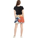 The Great Wave Off Kanagawa Waves Waistband Skirt View2