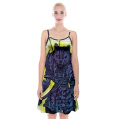 Zombie Animal Warrior Armor Arrows Aura Spaghetti Strap Velvet Dress