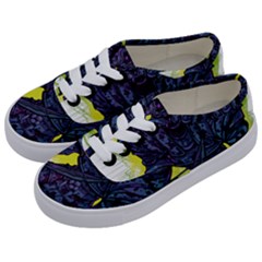 Zombie Animal Warrior Armor Arrows Aura Kids  Classic Low Top Sneakers by Wegoenart