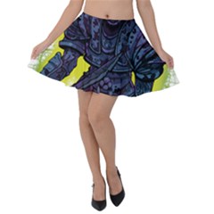 Zombie Animal Warrior Armor Arrows Aura Velvet Skater Skirt