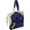 Zombie Animal Warrior Armor Arrows Aura Drawstring Tote Bag View2