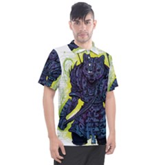 Zombie Animal Warrior Armor Arrows Aura Men s Polo Tee by Wegoenart