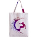 Wave Surfer Surfing Sport Athlete Water Sea Zipper Classic Tote Bag View1