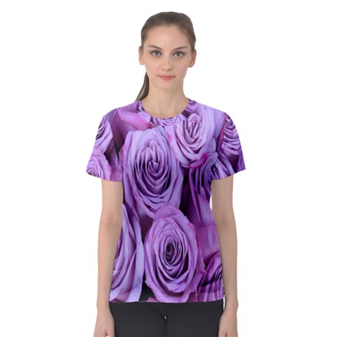 Roses-52 Women s Sport Mesh Tee by nateshop