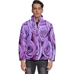 Roses-52 Men s Puffer Bubble Jacket Coat by nateshop