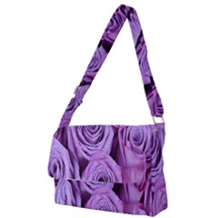 Roses-52 Full Print Messenger Bag (s) by nateshop