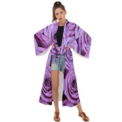 Roses-52 Maxi Kimono by nateshop