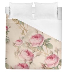 Roses-58 Duvet Cover (queen Size) by nateshop