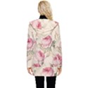 Roses-58 Button Up Hooded Coat  View2