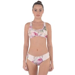 Roses-58 Criss Cross Bikini Set by nateshop