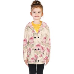 Roses-58 Kids  Double Breasted Button Coat by nateshop