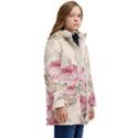 Roses-58 Kid s Hooded Longline Puffer Jacket View2