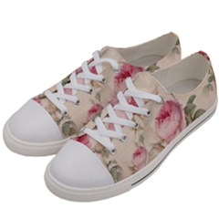 Roses-58 Women s Low Top Canvas Sneakers by nateshop