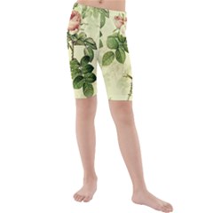 Roses-59 Kids  Mid Length Swim Shorts by nateshop