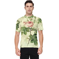 Roses-59 Men s Short Sleeve Rash Guard by nateshop