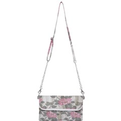 Roses-pink-elegan Mini Crossbody Handbag by nateshop