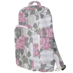 Roses-pink-elegan Double Compartment Backpack by nateshop