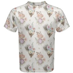 Roses-white Men s Cotton Tee by nateshop