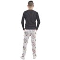 Roses-white Men s Jogger Sweatpants View2