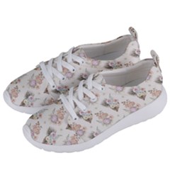 Roses-white Women s Lightweight Sports Shoes by nateshop