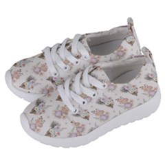 Roses-white Kids  Lightweight Sports Shoes by nateshop