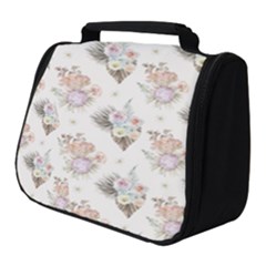 Roses-white Full Print Travel Pouch (small) by nateshop