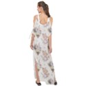 Roses-white Maxi Chiffon Cover Up Dress View2