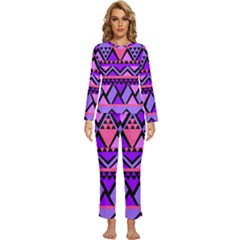 Seamless-181 Womens  Long Sleeve Lightweight Pajamas Set by nateshop