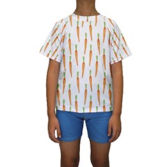 Carrot Kids  Short Sleeve Swimwear by SychEva